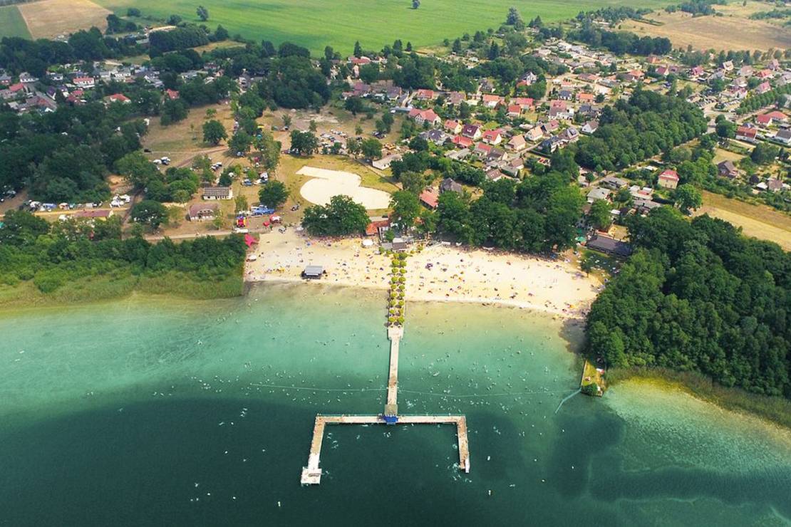 Campingplatz Barracuda Beach Camping am See in MecklenburgVorpommern