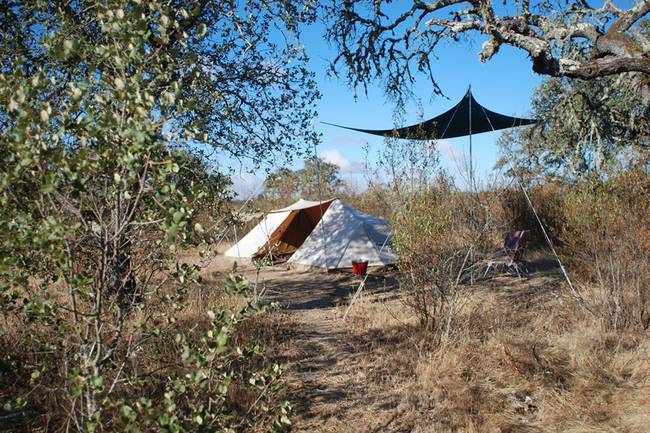 fully equipped traditional tent for rent
