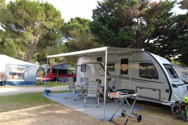 Camping pitches