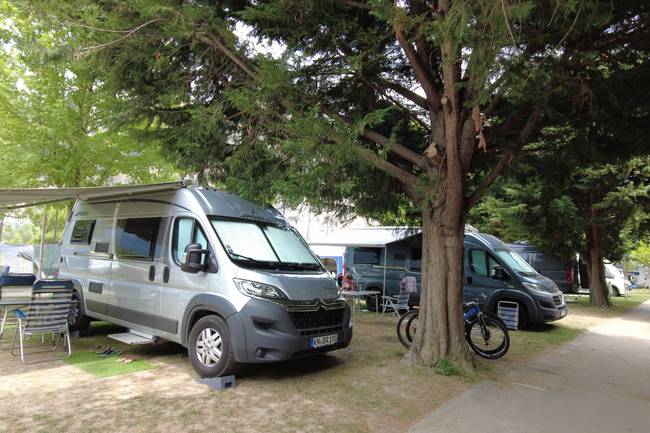 Camping pitches