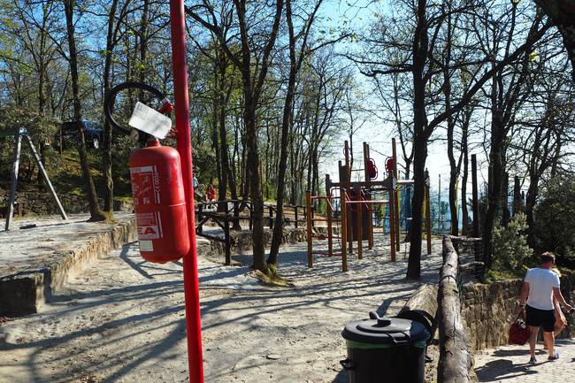 Spielplatz hauptsächlich für Kleinkinder