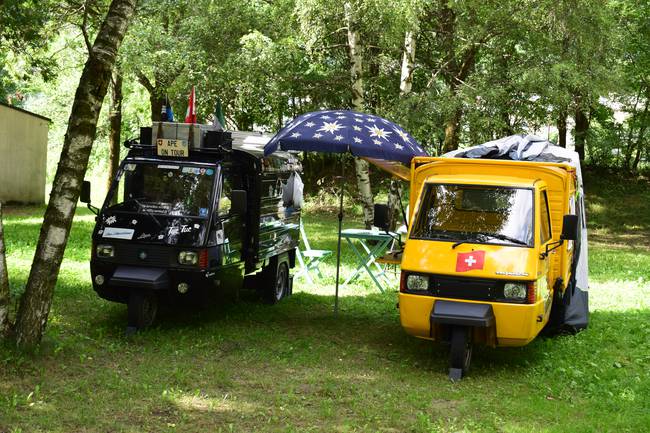 3. Etappenziel der Ape-Alpentour