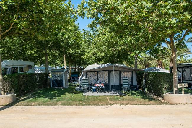 Wohnwagen Camping Las Dunas