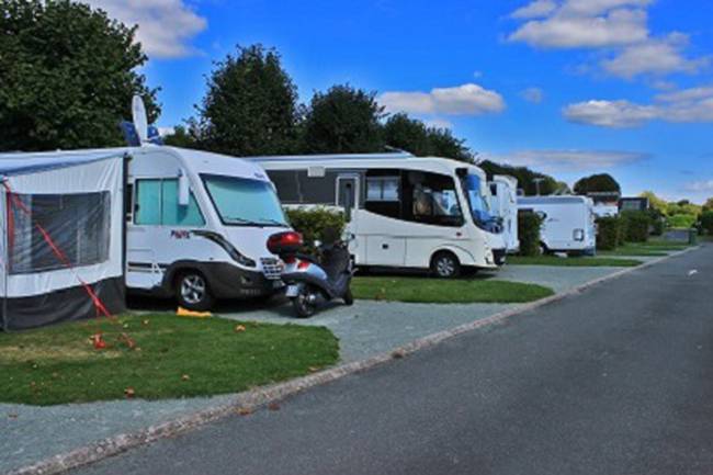 Hard-standing pitches for campervan