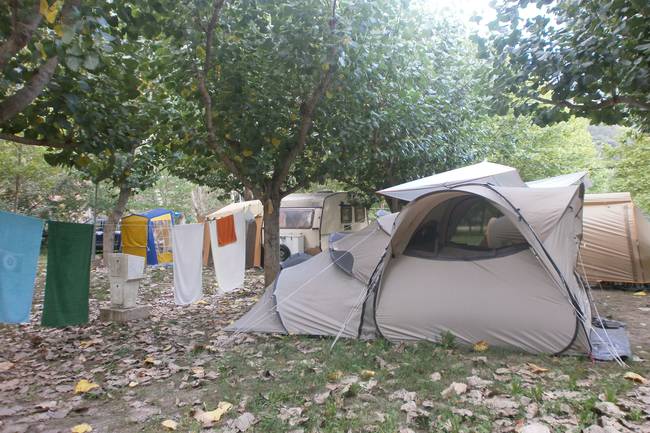 zona de acampada