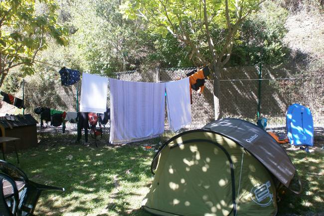 zona de acampada