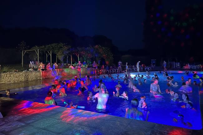 pool party with a dj