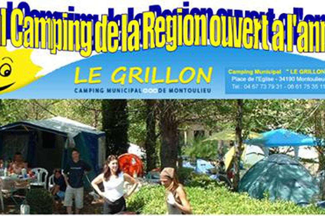 Campingplatz Camping Municipal " Le Grillon***" in LanguedocRoussillon