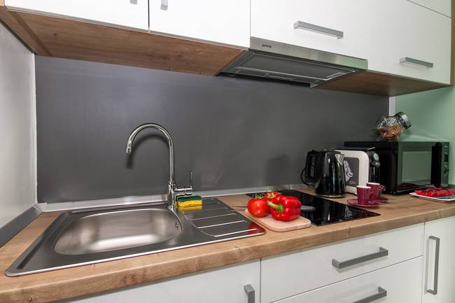 mobile home kitchen