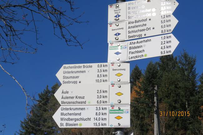 Wunderschöne Wanderwege am Schluchsee