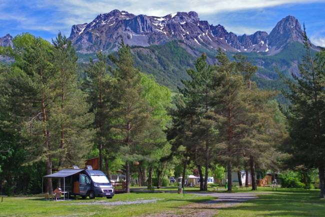 Vue du camping