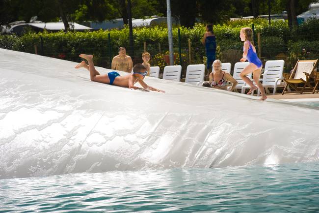 Wasserrutsche