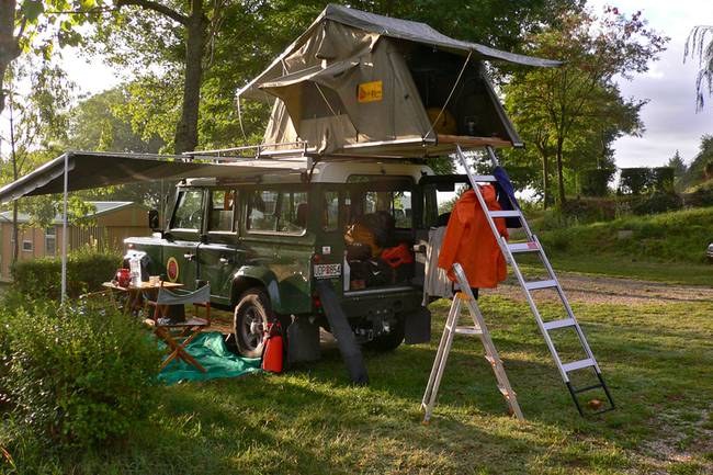 Camping-car en mai