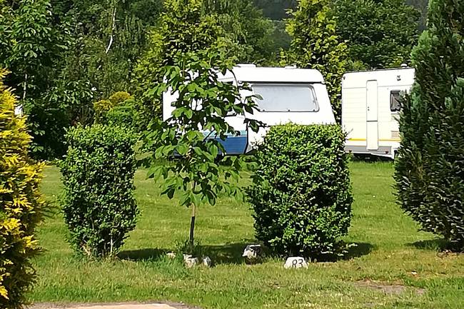 Blick direkt auf den Teutoburger Wald
