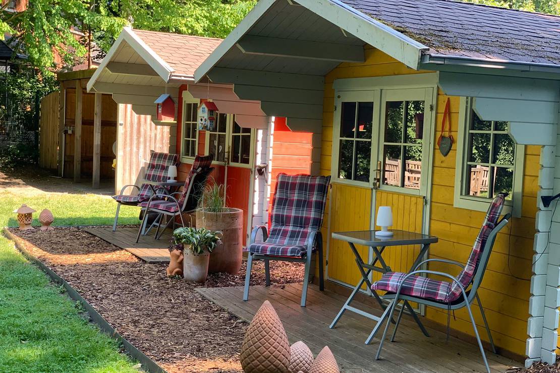 Zeltplatz am Gästehaus Marina-Nord 4