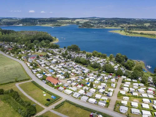 **** Superior Campingplatz Gunzenberg Talsperre Pöhl 5