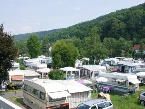Campingplatz "Saaleinsel" Gemünden 4