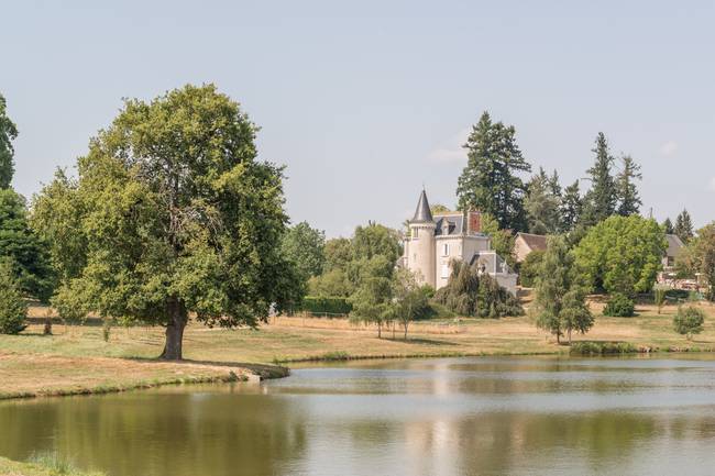 Castle by the lake