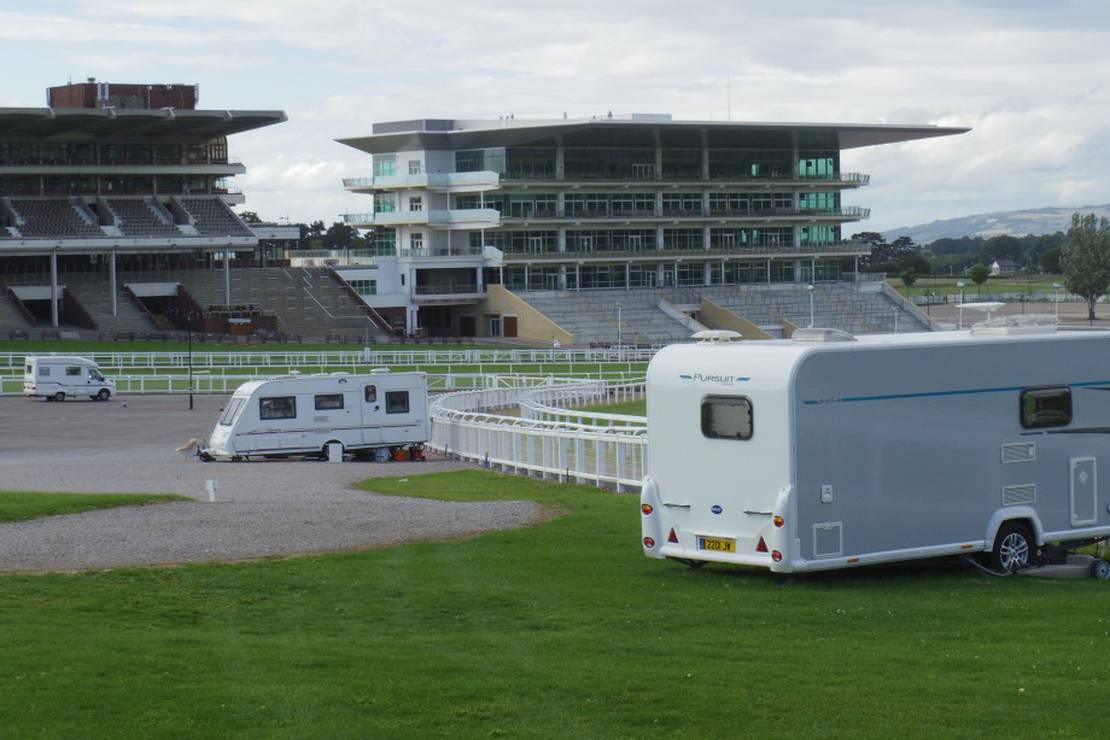 Campingplatz Cheltenham Racecourse Club Site in Südwestengland