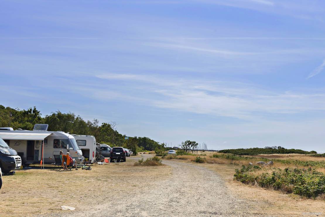 How far from the sea is First Camp Torekov-Båstad?