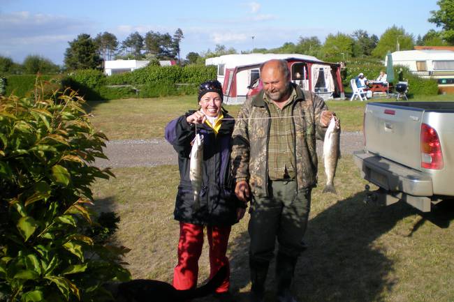 glade lystfiskere