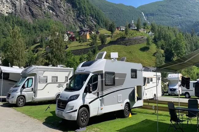 Camping im Grünen
