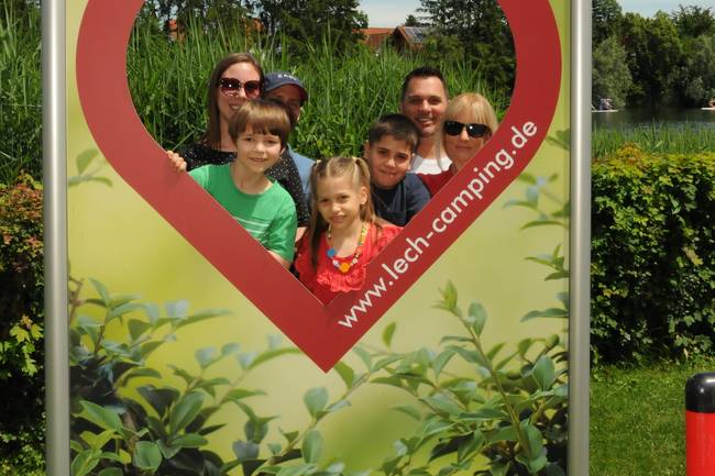 Hier können Sie Ihr Familienfoto machen wenn Sie uns besuchen