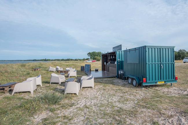 Strandbar 50m vom CP