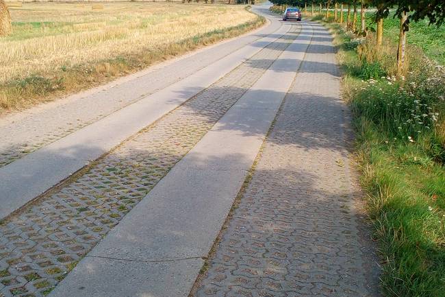 Zufahrtstraße von Kühlungsborn