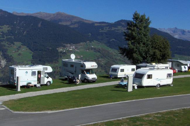 Sommercamping in würziger, frischer Bergluft mit herrlichem Panorama