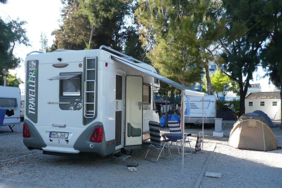 Are dogs allowed at the campsite Parque de Campismo da Fuseta?