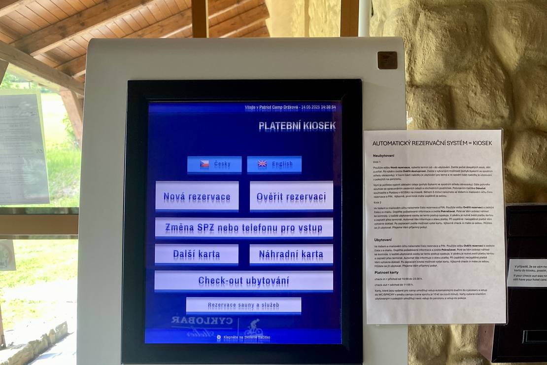 Patriot penzion a kemp Držková 4