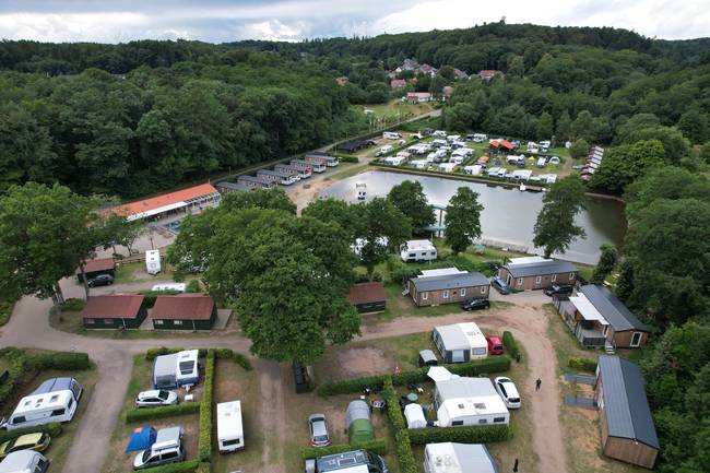 Overview of the camp site