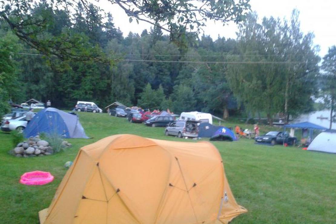 S. Birskaus campsite by the lake Plateliai 3