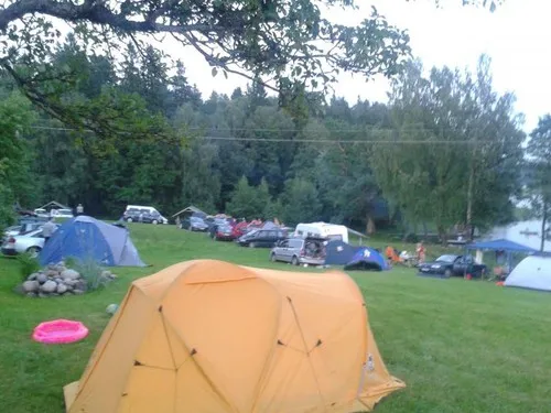 S. Birskaus campsite by the lake Plateliai 2