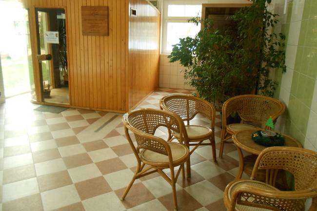 Szauna övezet