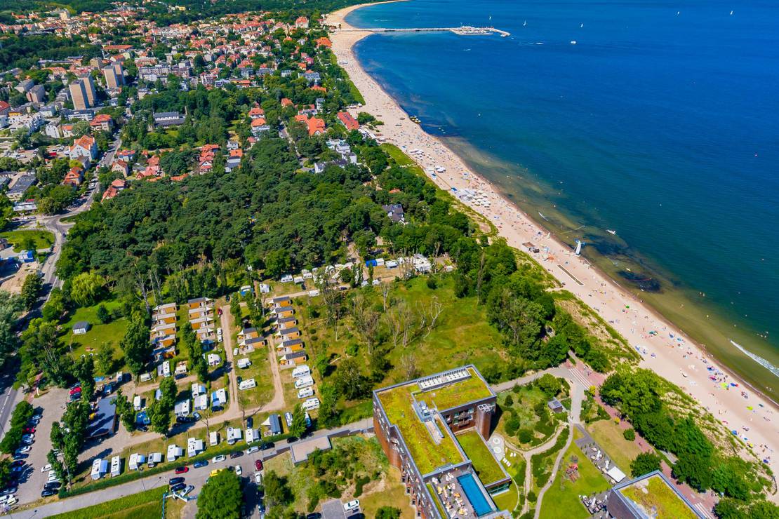 Campingplatz Sopot 34 in Pommern camping.info