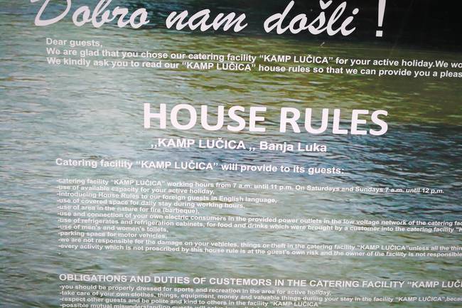 house rules