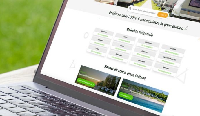 camping.info Webseite