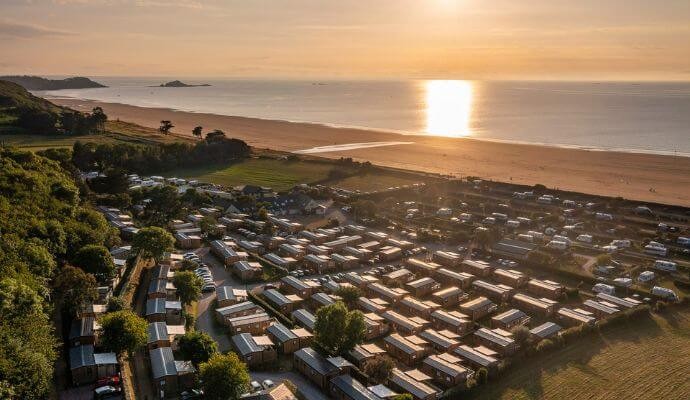 Camping Saint-Pabu Plage en Côtes-d'Armor, France