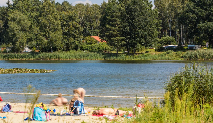 Nudisme, Naturisten FamilienSport- und NaturCamp Sonnensee, Basse-Saxe, Allemagne, Camping Nudiste