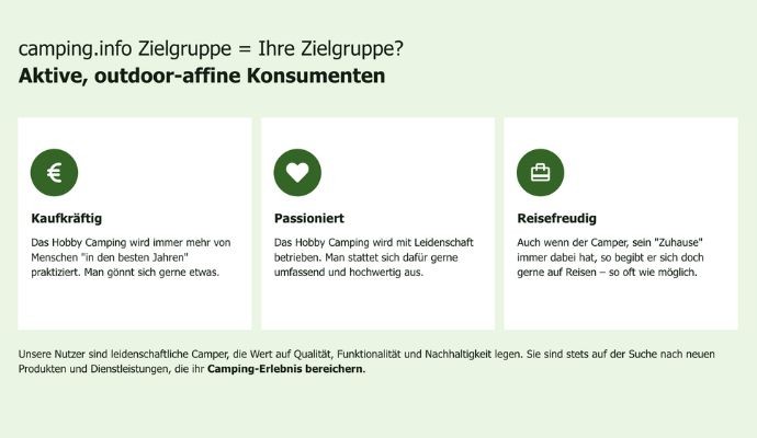 Camper Zielgruppe