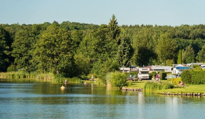 Sustainable camping at the Campingpark Weiherhof am See