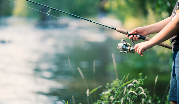 Camping für Angler in Frankreich, Campingplätze für Angler