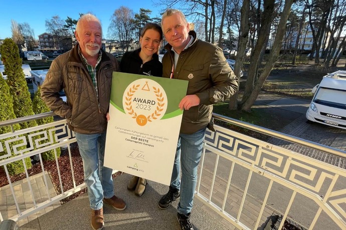 Campingpark Kühlungsborn, winner site of September and award winner 2023