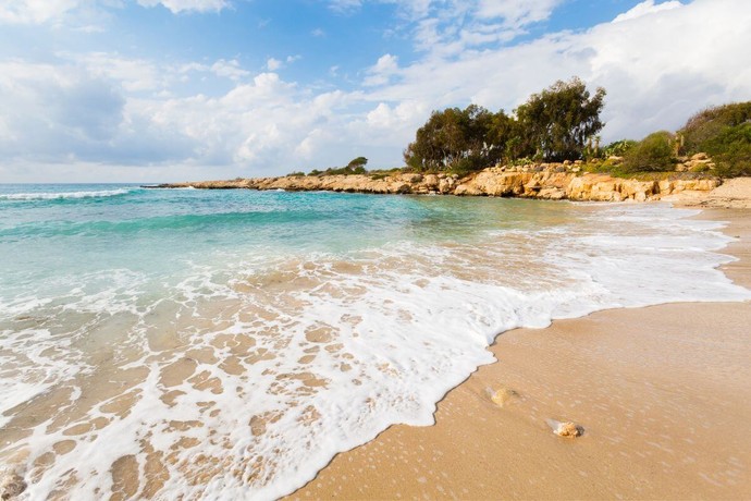 Nissi Beach, Cyprus, Camping in Cyprus, Camping