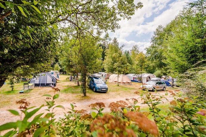 Flower Camping la Sténiole in Lorraine, France, discover nature camping