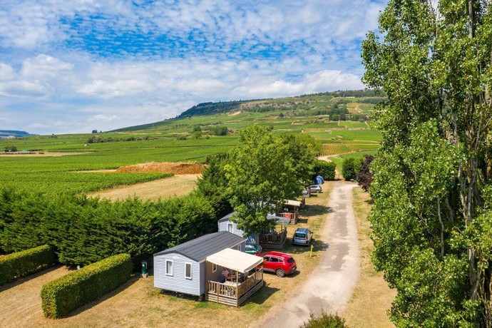 Camping de Santenay - Aquadis Loisirs in Burgund, Frankreich, Camping Frankreich, Camping, Campen, Campingplätze