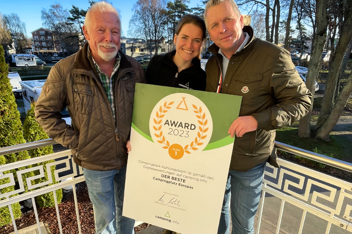 The winner of the camping.info Award 2022: Campingpark Kühlungsborn on the beautiful Baltic Sea in Germany