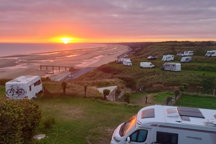 Camping Omaha Beach, Vierville-sur-Mer, camping normandie